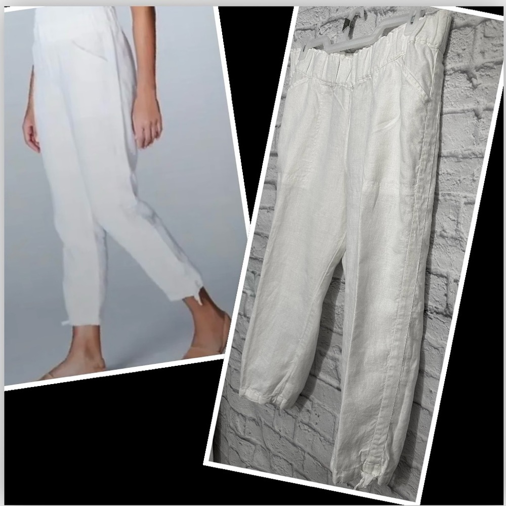 J Jill (pure linen) Linen petite Ankle pants